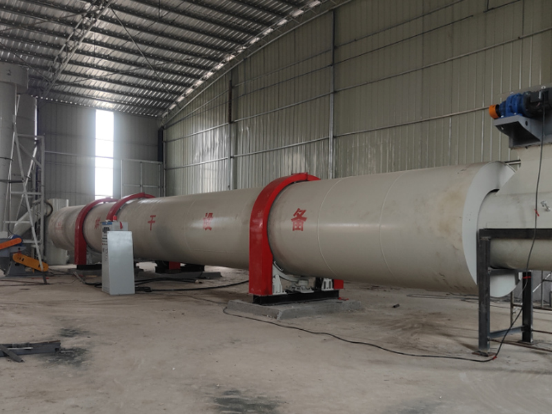 山西運(yùn)城新款單筒烘干機(jī)案例展示